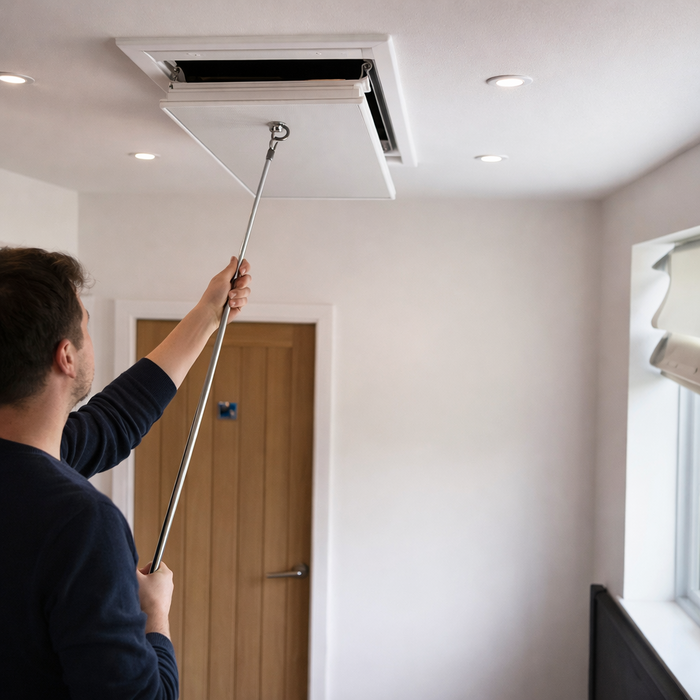 Manthorpe Loft Hinged Access Door GL250-035-PU