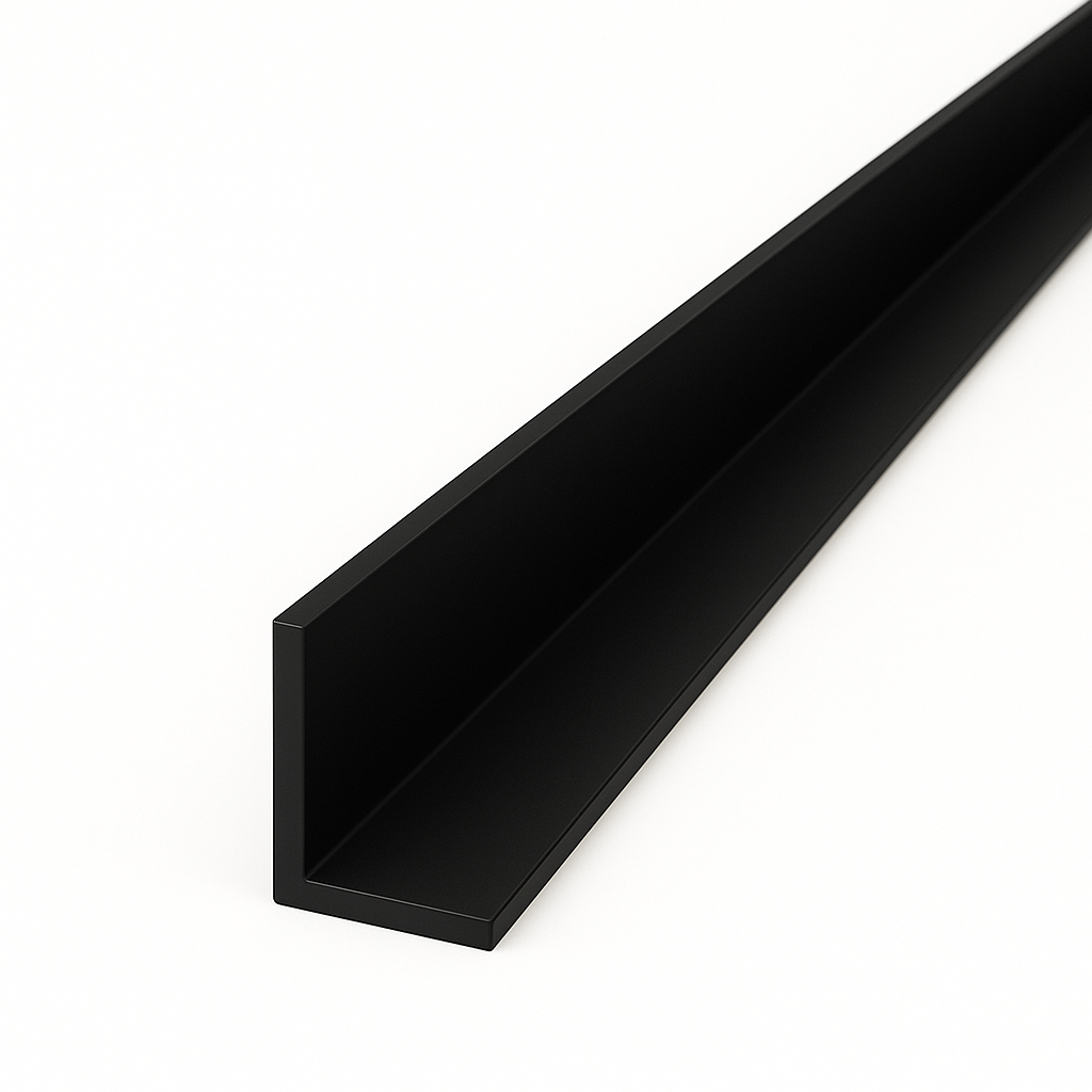 Black Unequal Angle 70mm x 30mm