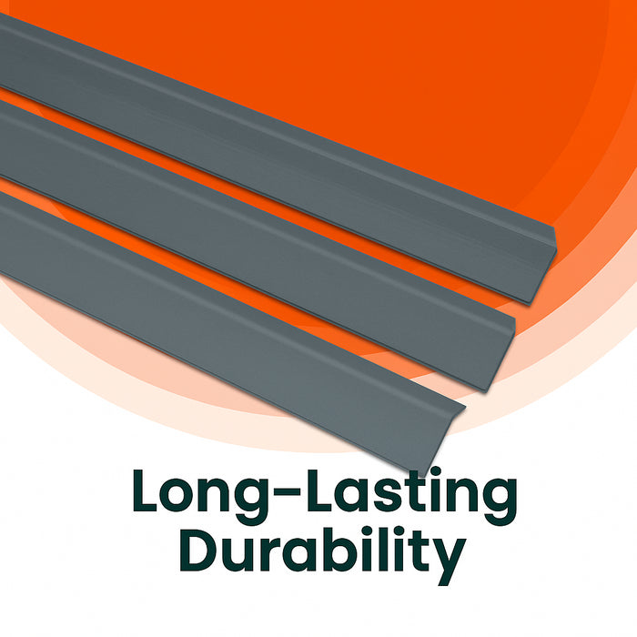 1 x Anthracite Grey Rigid Angle 40mm x 40mm x 1  Metre  ^