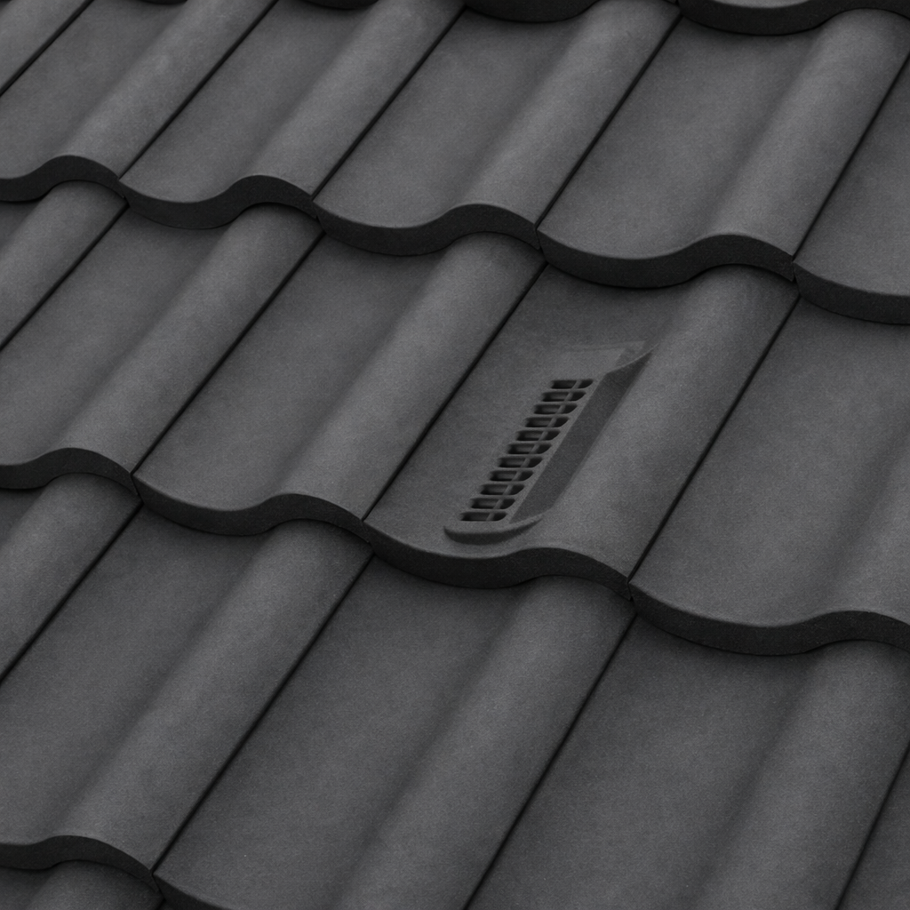 Timloc Terracotta Single Pantile Roof Tile Vent with Adapter