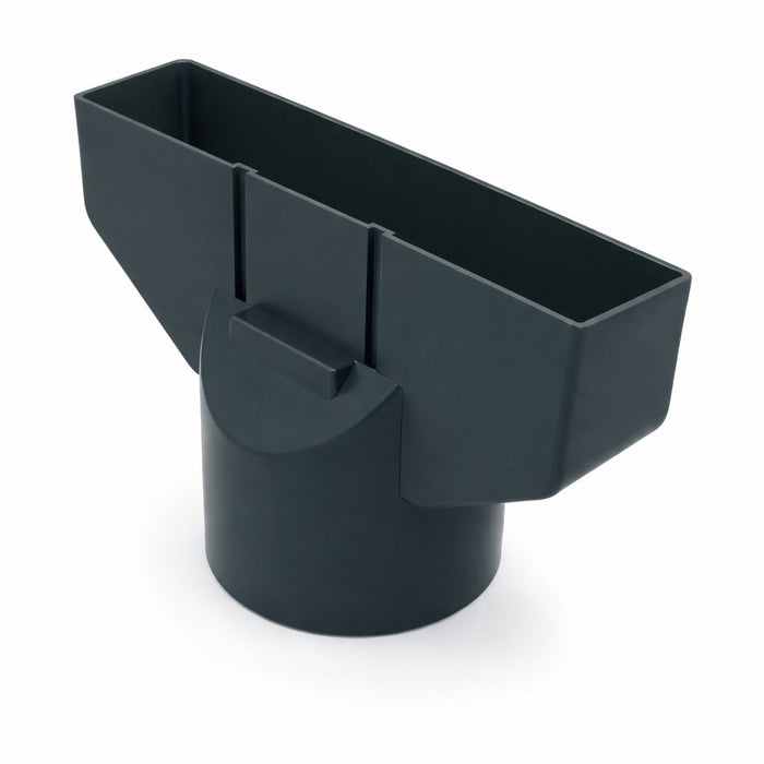 Manthorpe Slate Grey Double Pantile Tile Vent with Adaptor Kit for Concrete Tile Roofs