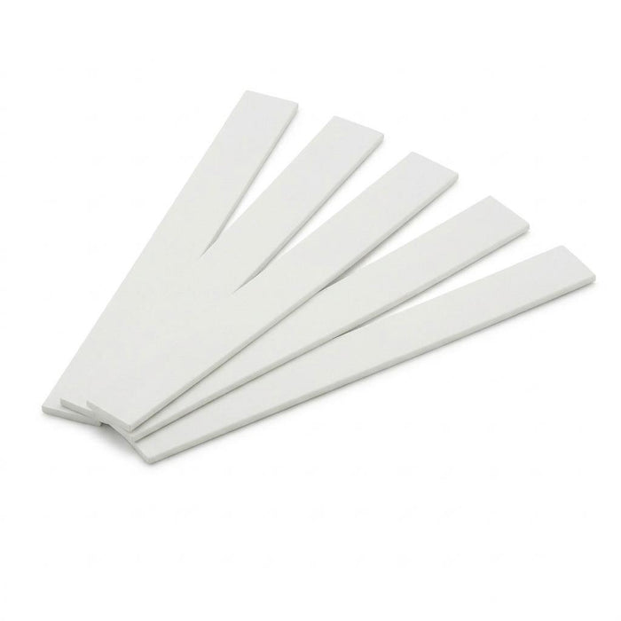 5 x 38mm White PVC Flat Bar x 1 Metre