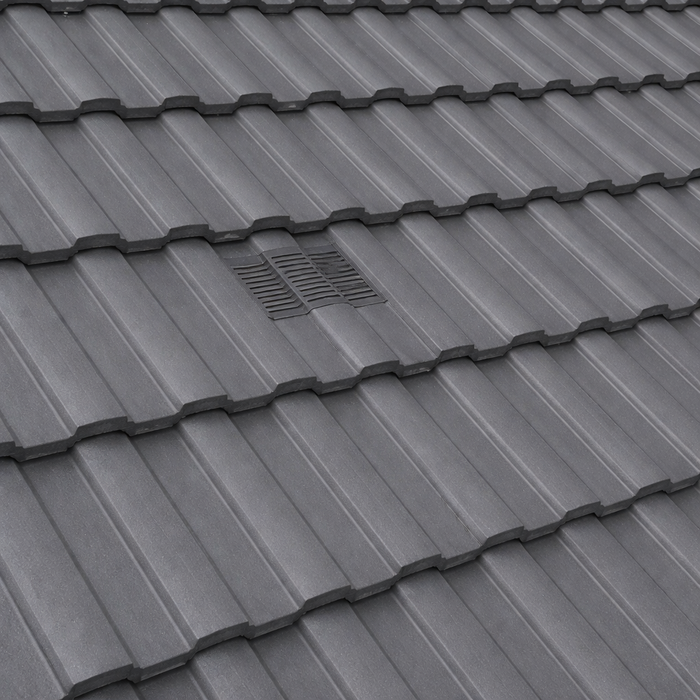 Timloc Terracotta Castellated Roof Tile Vent with Adapter