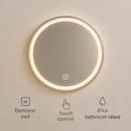 Kartell K-Vit VISTA 600mm LED Bathroom Mirror