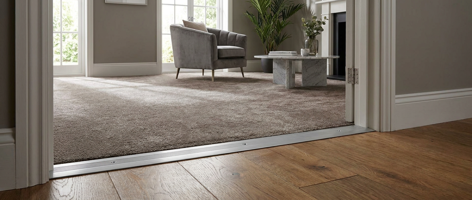 Aluminium Flooring Cover Edge 60mm x 89.5cm