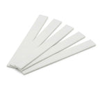5 x 75mm White PVC Flat Bar x 1 Metre
