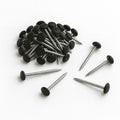 Poly Top Pins Nails 2000 Pack 30mm Black UPVC