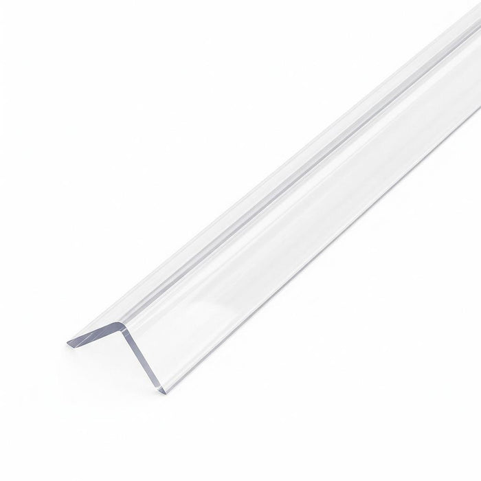 20 x 20x20mm Clear Angles x 1 Metre