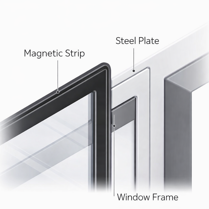 Magnet Glaze Extreme 10m Secondary Glazing Kit