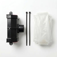 10m Squareline Gutter Running Outlet Kit