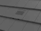 Manthorpe Grey Marley Modern / Mini Stonewold Profile Roof Vent Tile & Pipe Adaptor