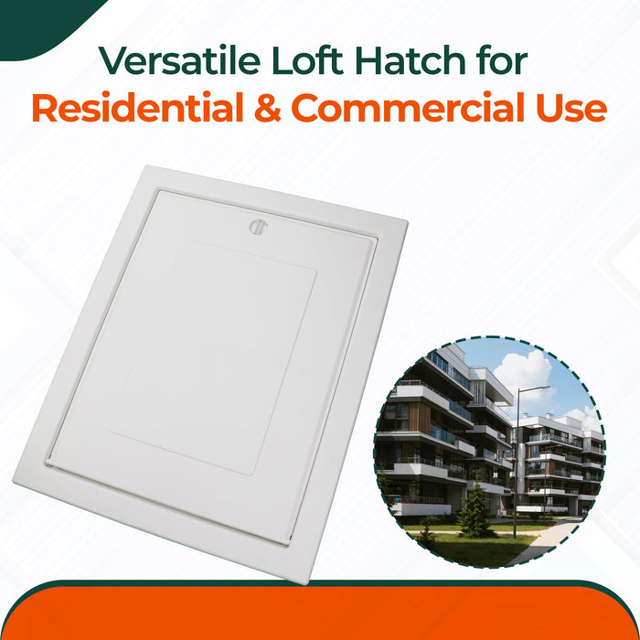 Manthorpe GL250-03 Insulated Loft Trap Door 562 x 726mm Hinged Hatch