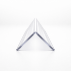 3 x 20x20mm Clear Angles x 1 Metre