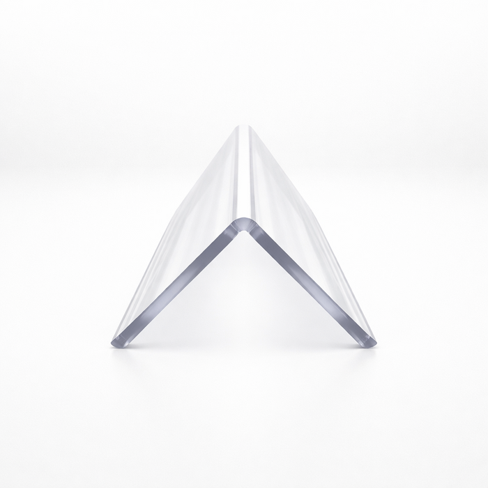 20 x 50x50mm Clear Angles x 1 metre