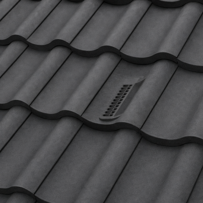 Timloc Brown Single Pantile Roof Tile Vent with Adapter