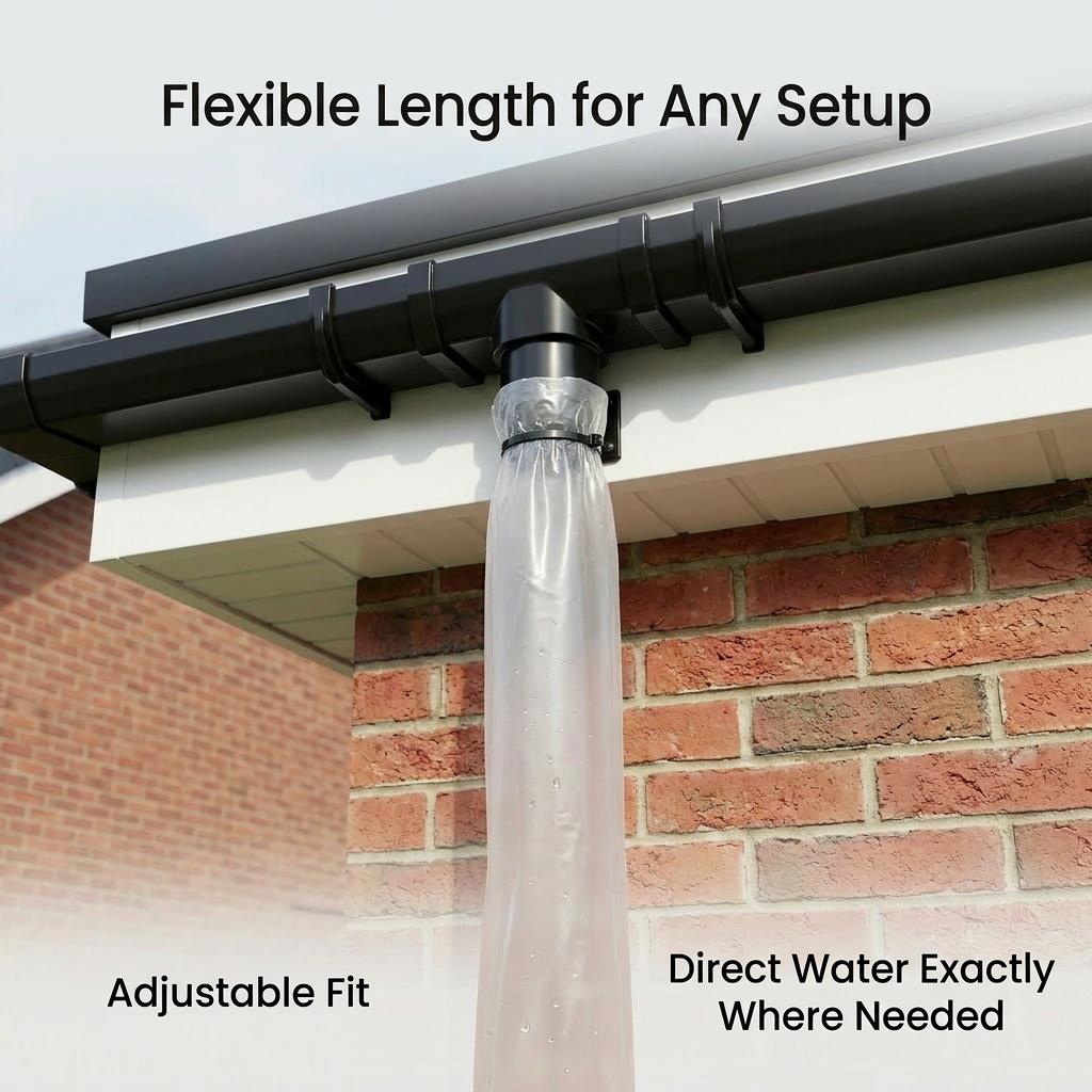 5m Squareline Gutter Running Outlet Kit