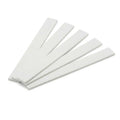 5 x 25mm White PVC Flat Bar x 1 Metre