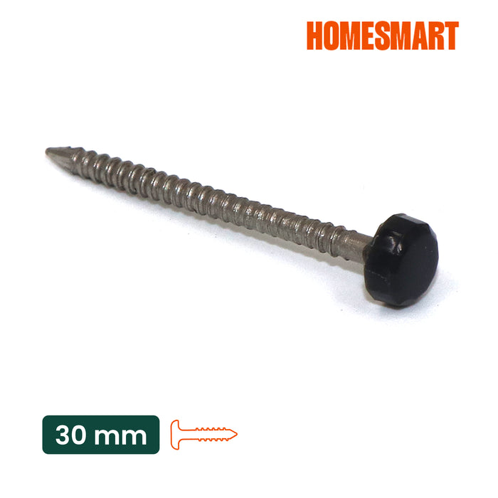 Anthracite Grey UPVC Poly Top Pins Stainless Steel