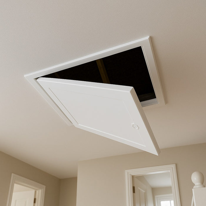 Manthorpe GL250 Insulated Loft Trap Door 562 x 726mm Hinged Hatch & Frame