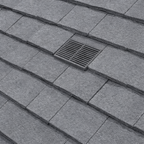 Timloc Red Plain Roof Tile Vent with Adapter