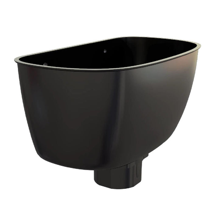 Black Square Guttering Freeflow