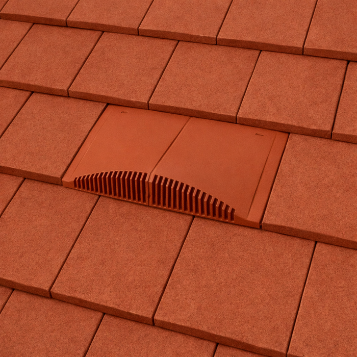 Timloc Grey Interlocking Plain Roof Tile Vent