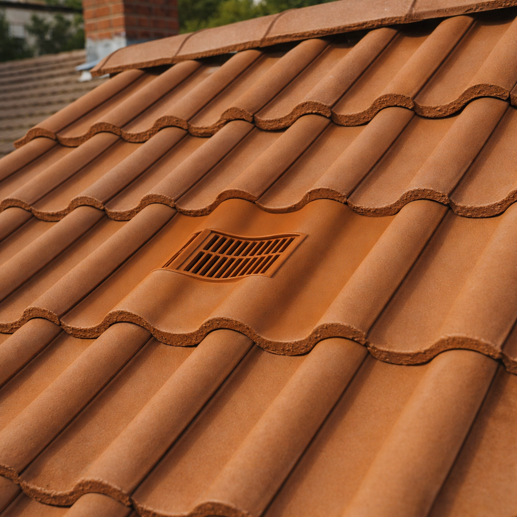 Timloc Terracotta Double Pantile Roof Tile Vent