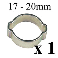 1 x W1 Double Ear Clamps  [ 17 - 20mm ] ^^