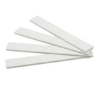 4 x 75mm White PVC Flat Bar x 1 Metre