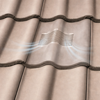 Timloc Terracotta Double Pantile Roof Tile Vent