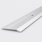 2 x Aluminium Vinyl Edge Floor Transition Strip, 28mm x 6mm x 89.5cm DIY Low Profile Floor Trim for Finishing and Edge Protection