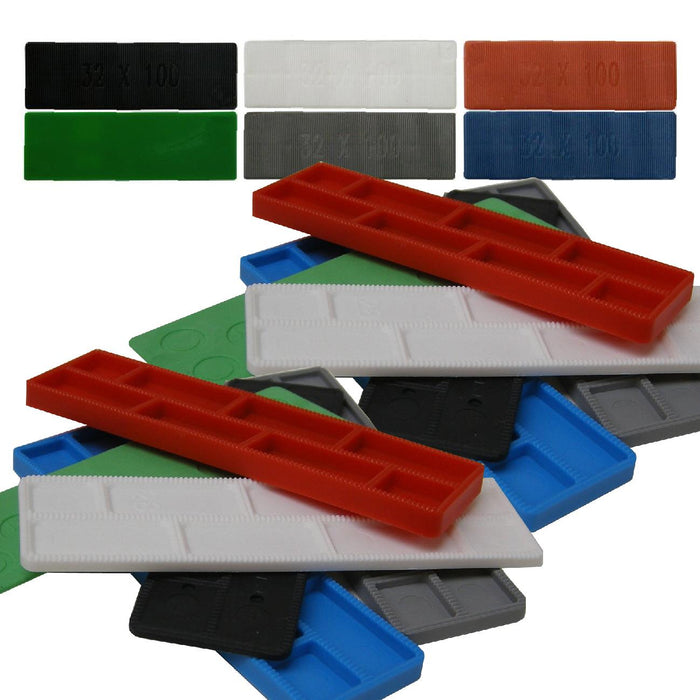 Plastic Window & Glazing Packers 1mm - 6mm Trade Packs