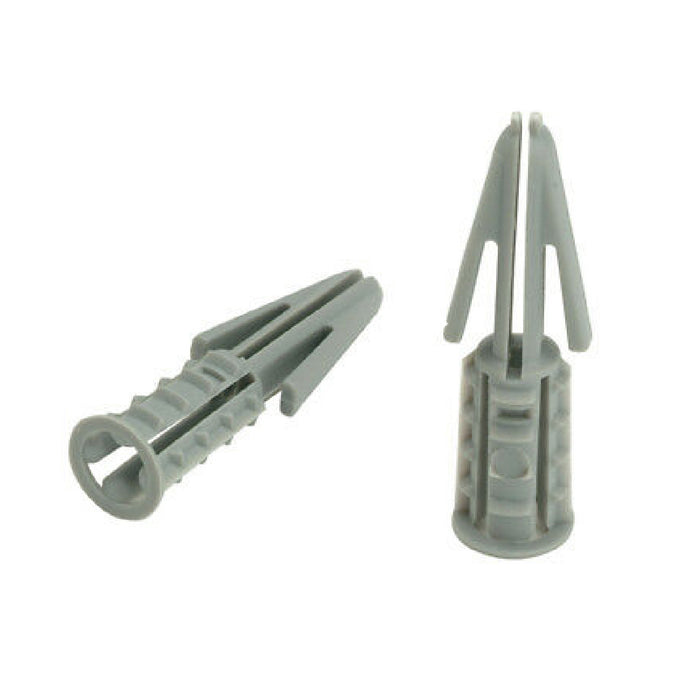 60 x Plasterboard Cavity Wall Raw Plugs