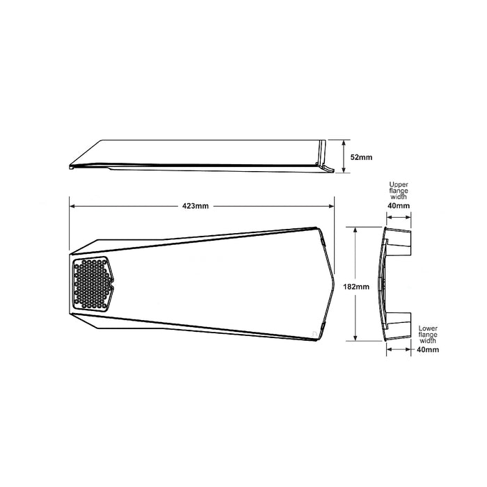 Terracotta Dry Verge Kit Universally Handed, Easy Fit System