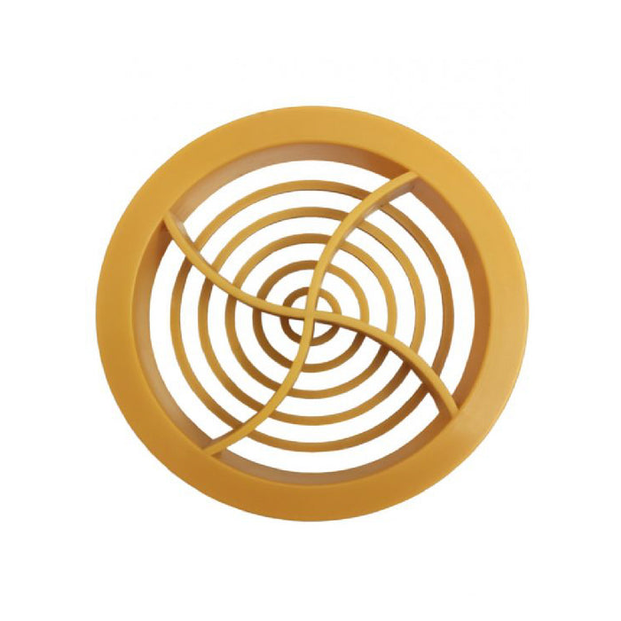 Tan Plastic 70mm Round Soffit Air Ventilation Roof Discs <br> Menu Options