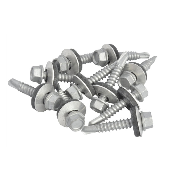 100 x Roofing & Cladding Screws 5.5 x 32mm Self Drill