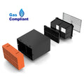 9" x 6" Extendable Cavity Wall Sleeve Air Brick Ventilator