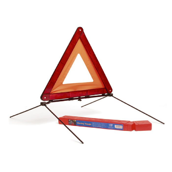 Large Reflective Warning Triangle Sign