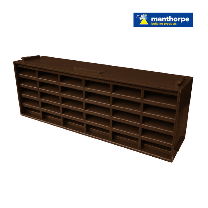Manthorpe Brown Interlocking Air Brick Vents