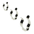 48 x Assorted Narrow Base Tool Spring Terry Clips
