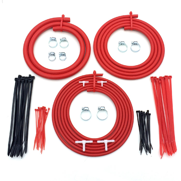 Universal Engine Bay Silicone Hose Dress Up Kit Colour Options