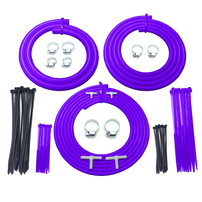 Universal Engine Bay Silicone Hose Dress Up Kit Colour Options