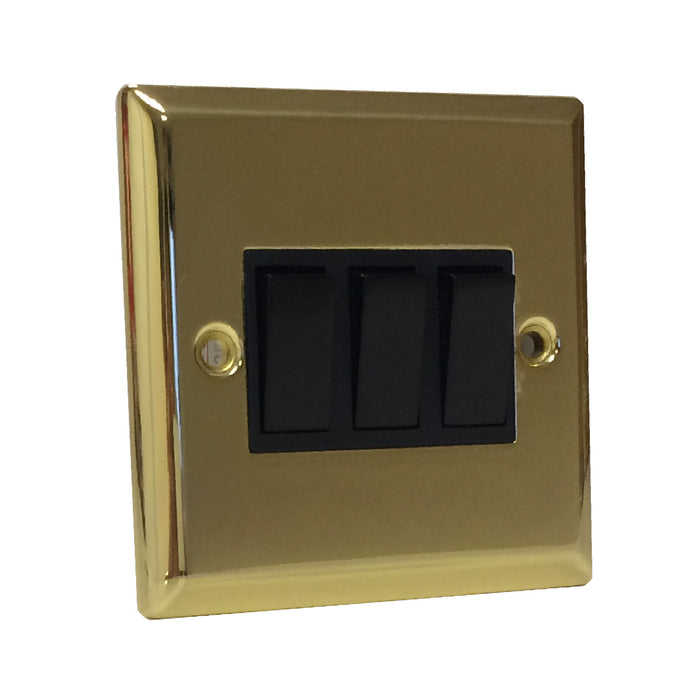 Victorian Brass Electrical Sockets & Switches
