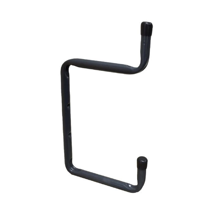 2 x Wall Mounted 200mm Double Utility Ladder Hooks